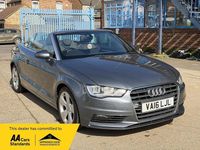 Usado Audi A3 Cabriolet Design 150 HP (110 kW) 2016 Cinzento Cabrios