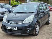 Used Nissan Note Acenta 88 HP (64 kW) 2010 Black Hatchback