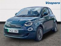 Used Fiat 500e Icon 86 kW (118 HP) 2022 Green Hatchback