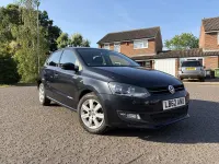 Used VW Polo Match 85 HP (62 kW) 2012 Black Hatchback