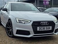 Used Audi A4 Black Edition 190 HP (139 kW) 2018 White Sedan