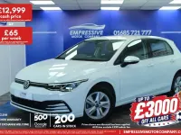 Used VW Golf VII Life 130 HP (95 kW) 2020 White Hatchback