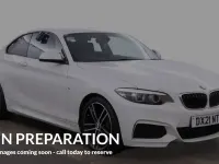 Used BMW 218 M Sport 136 HP (100 kW) 2021 White Coupe