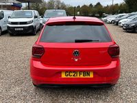 Used VW Polo Match 95 HP (69 kW) 2021 Red Hatchback