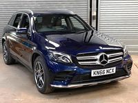 Used Mercedes GLC220 AMG line 168 HP (123 kW) 2016 Blue Estate