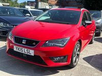 Used Seat Leon FR 2015 Red Estate