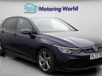 Used VW Golf VIII R-line 150 HP (110 kW) 2023 Blue Hatchback