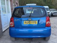 Used Kia Picanto 64 HP (47 kW) 2010 Blue Hatchback