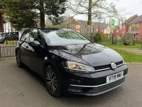 Used VW Golf VII SE 150 HP (110 kW) 2019 Black Hatchback