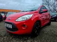 Used Ford Ka Zetec 69 HP (50 kW) 2014 Red Hatchback