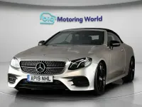 Begagnad Mercedes E220 AMG line 194 HK (142 kW) 2019 Silver Cab