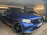 Used Mercedes GLC350 AMG Line Premium 2017 Blue Coupe