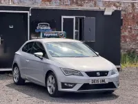 Used Seat Leon FR Sport 2015 Silver Coupe