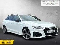 Used Audi A4 Black Edition 150 HP (110 kW) 2021 White Estate