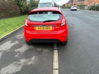 Used Ford Fiesta Zetec 2013 Red Hatchback