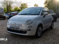 Usado Fiat 500 Lounge 85 HP (62 kW) 2012 Branco Citadino