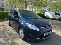 Used Ford Grand C-Max Titanium 125 HP (91 kW) 2013 Blue MPV