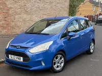 Used Ford B-MAX Zetec 105 HP (77 kW) 2013 Blue MPV