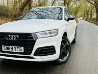 Used Audi Q5 Black Edition 190 HP (139 kW) 2019 White SUV