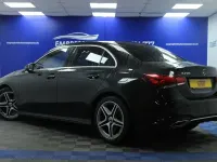Used Mercedes A200 AMG line 163 HP (119 kW) 2019 Black Sedan