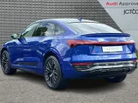 Used Audi Q8 e-tron Black Edition 250 kW (340 HP) 2024 Blue SUV