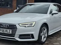Usado Audi A4 S-Line 190 CV (139 kW) 2016 Blanco Berlina