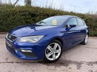 Used Seat Leon FR 150 HP (110 kW) 2019 Blue Hatchback