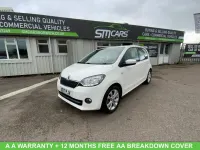 Usado Skoda Citigo SE L 60 CV (44 kW) 2017 Blanco Utilitario