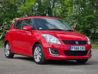 Used Suzuki Swift SZ4 94 HP (69 kW) 2016 Red Hatchback
