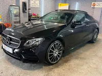 Used Mercedes E400 AMG line 330 HP (242 kW) 2021 Black Coupe
