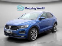 Used VW T-Roc R-line 150 HP (110 kW) 2020 Blue SUV
