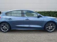 Used Ford Focus ST-Line 125 HP (91 kW) 2019 Blue Hatchback