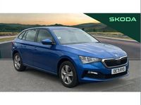 Used Skoda Scala SE 150 HP (110 kW) 2022 Blue Hatchback