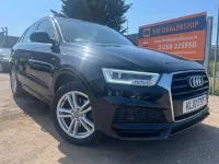 Used Audi Q3 S-Line 150 HP (110 kW) 2018 Black SUV