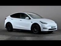 Used Tesla Model Y Long Range AWD 378 kW (514 HP) 2022 White SUV