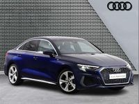 Used Audi A3 S-Line 150 HP (110 kW) 2023 Blue Sedan