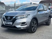 Used Nissan Qashqai N-Connecta 140 HP (102 kW) 2019 Silver SUV