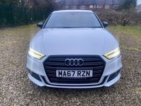 Used Audi A3 Black Edition 2017 White Hatchback