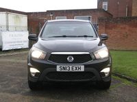 Used Ssangyong (KGM) Korando 2013 Black Pickup