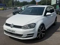 Used VW Golf VII GT 2015 White Hatchback