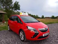 Used Vauxhall Zafira Tourer SRi 2016 Red MPV