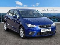 Used Seat Ibiza SE Technology 2018 Blue Hatchback