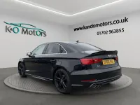 Used Audi A3 S-Line 184 HP (135 kW) 2015 Black Sedan