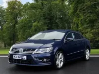 Used VW CC R-line 184 HP (135 kW) 2016 Blue Sedan