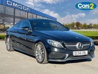 Used Mercedes C220 AMG line 168 HP (123 kW) 2017 Black Coupe