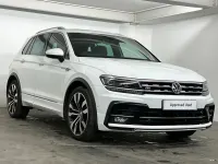 Używany VW Tiguan R-line 150 KM (110 kW) 2020 Biały SUV