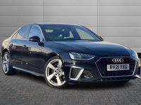 Used Audi A4 S-Line 163 HP (119 kW) 2021 Black Sedan