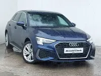 Used Audi A3 e-tron S-Line 204 HP (150 kW) 2022 Blue Hatchback