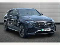 Used Mercedes EQC400 AMG Line Premium 300 kW (408 HP) 2023 Black SUV