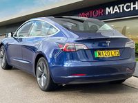 Used Tesla Model 3 Standard Range Plus 177 kW (241 HP) 2020 Blue Sedan